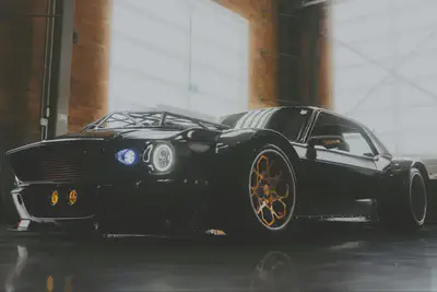 Black Sportscar