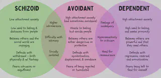 Avoidant Personality Venn Diagram