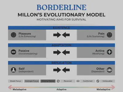 Chart of Millon&rsquo;s Evolutionary Model - Borderline